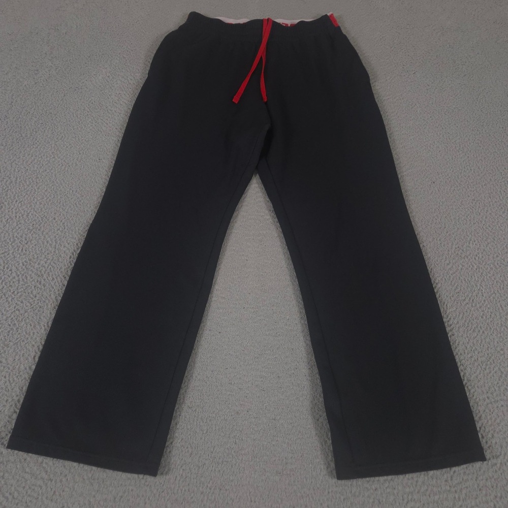 Under Armour Pants Mens Large Black Reflex Warm Up Straight Leg Mesh Activewear